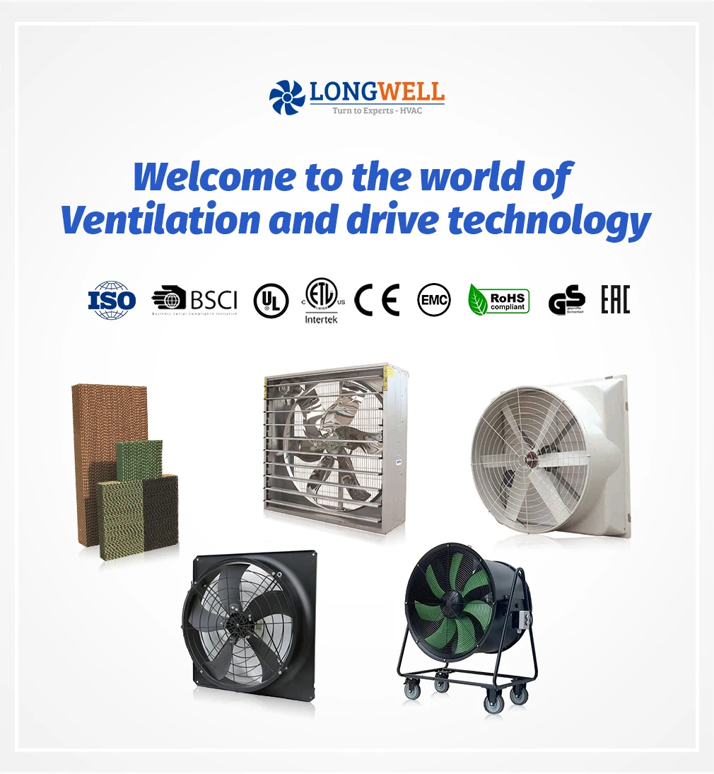 Fiberglass Ventilation Exhaust Fan, 15-50, FRP - detail 2