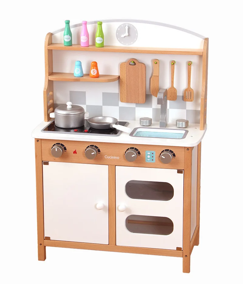 2021 New Released Realistic Toy Kitchen Set Kitchen Toys Pretend Play