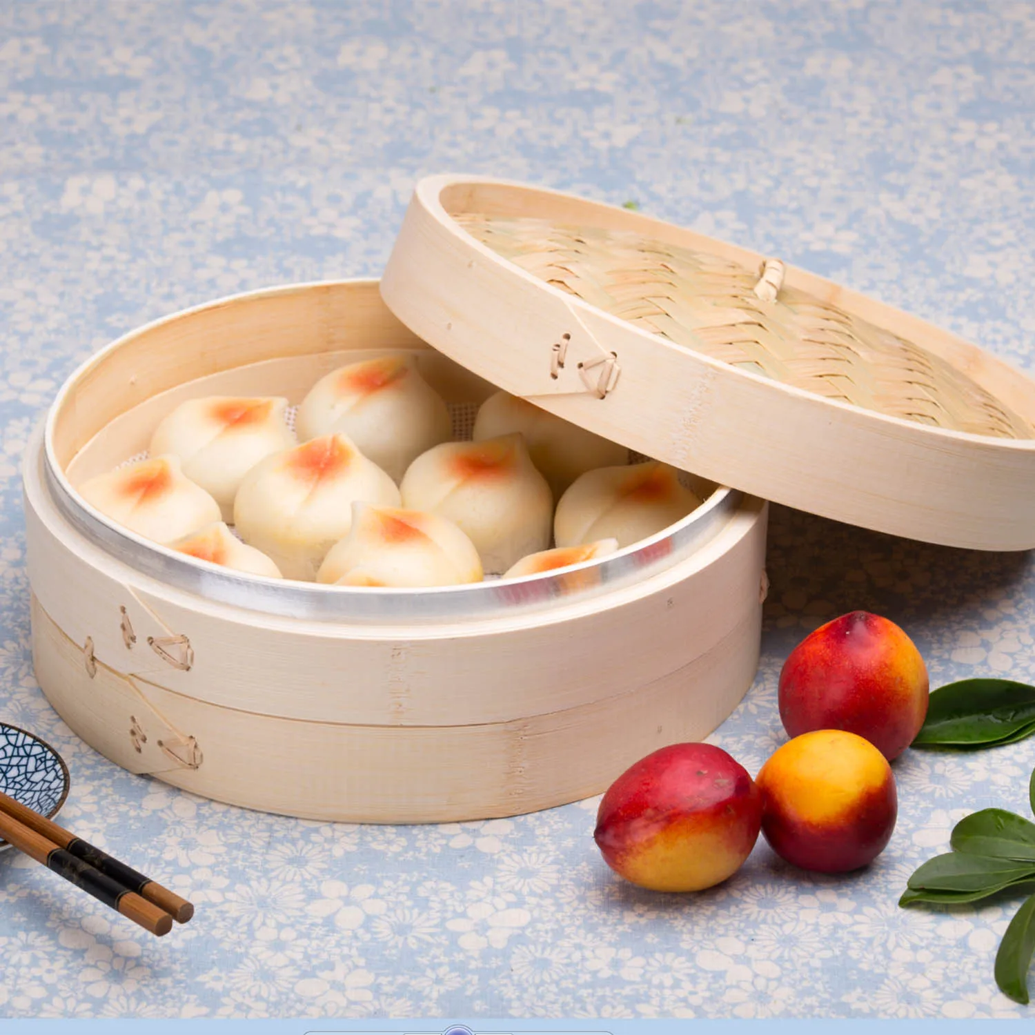 OEM ODM Handgefertigter 4-24 Zoll Metallrand-Bambus-Dampfkorb zum Dmpfen  von Bao Buns, Dim Sum, Dumplings, Reis und Gemse im Dampftopf| Alibaba.com
