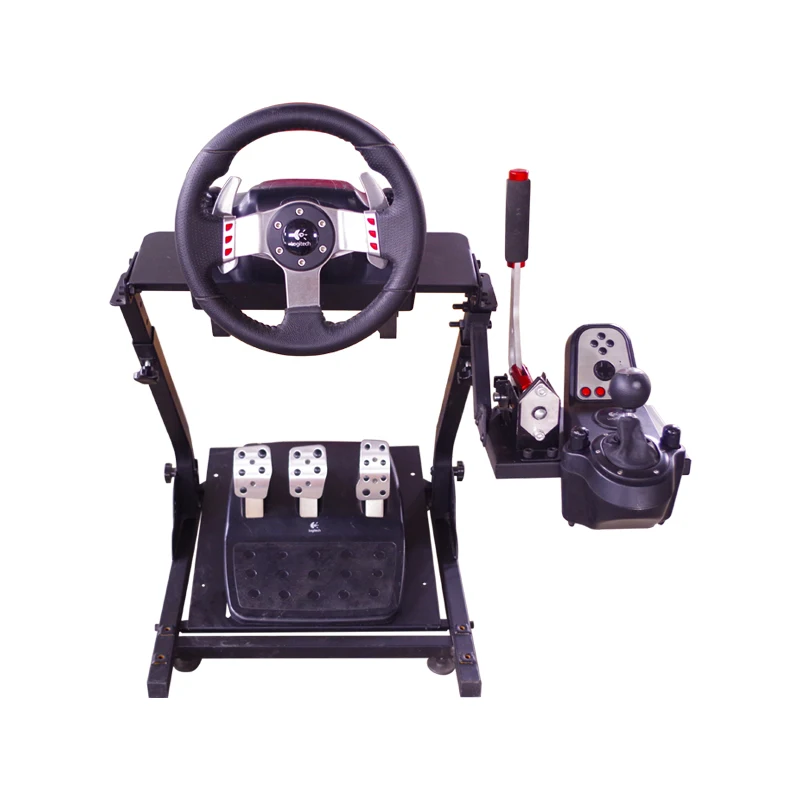 Racing Steering Wheel Stand For Pc Usb Handbrake Logitech G25/g27/g29/g920 Ag203 - Buy Racing Wheel Steering Wheel Stand on Alibaba.com