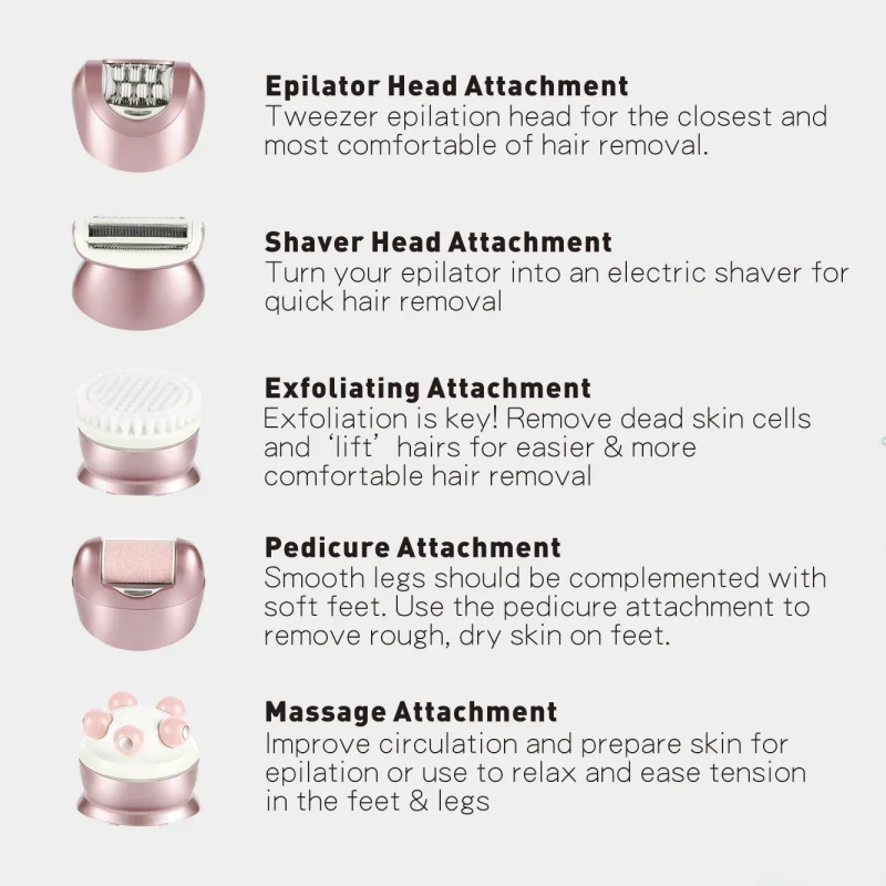 Sonifer SF-9565 new home Источник питания: 2 элемента питания скорость многофункциональный водонепроницаемый светодиодный перезаряжаемый женский удаление волос бытовая техника