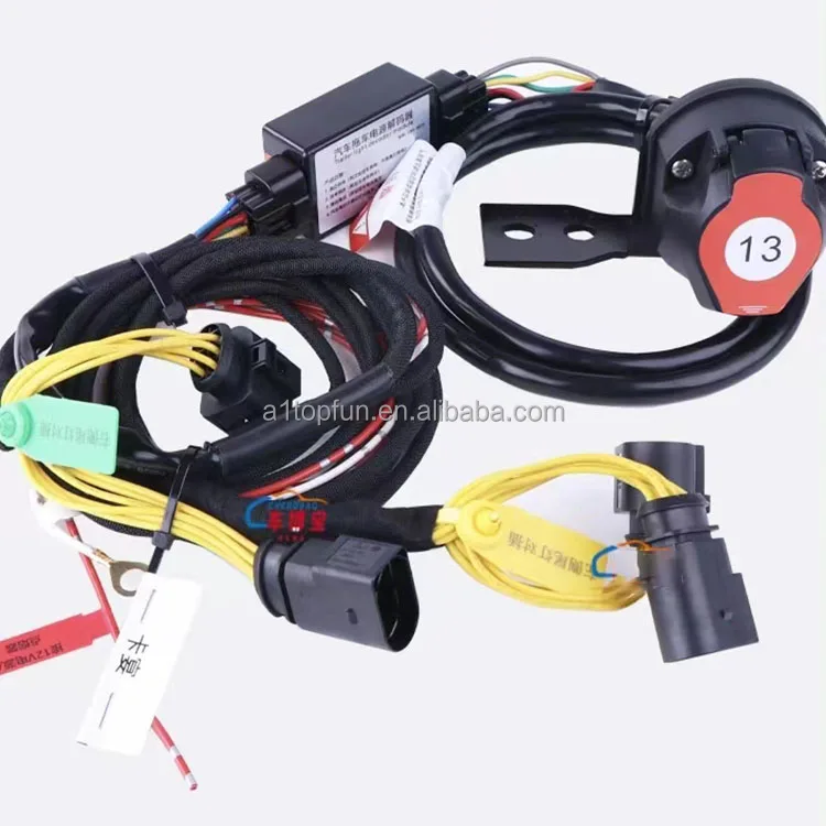 Truck Trailer Wire Electrical Seven Core 7 Core 7 Pin Non-abs 7-way ...