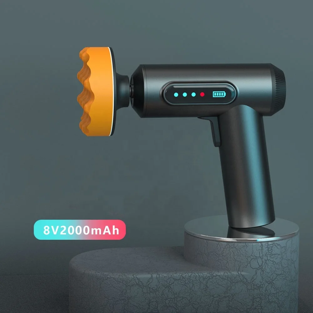 Портативный пластиковый инструмент для полировки автомобиля 80 Вт полировальный станок двойного действия воска