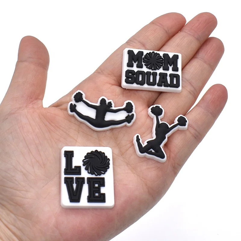 New Croc Charms Cheerleading Cheerleaders Cheer Up Croc Shoe