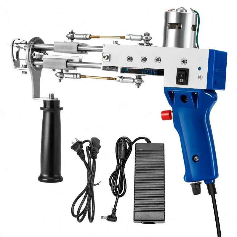 TEBAK Commercial Rug Tufting Gun Turfing Gun Carpet Weaving Machine for Home