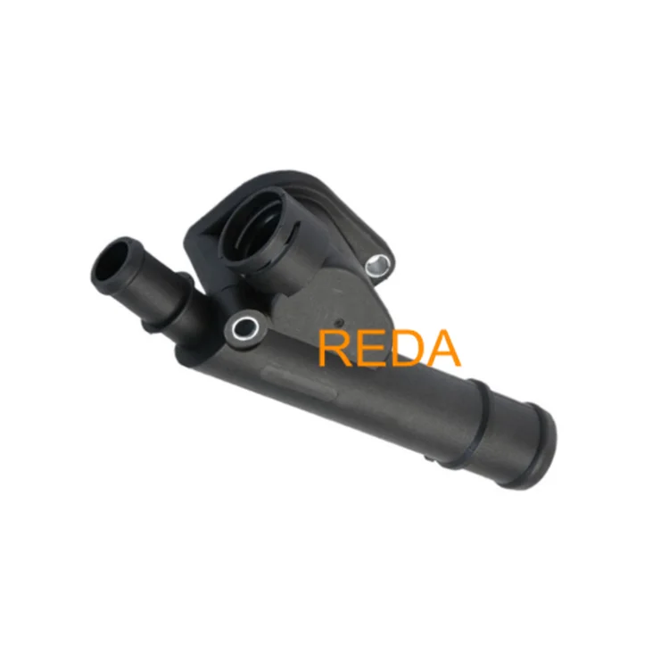 Coolant Sensor Flange Housing with Thermostat for VW-Golf Skoda SEAT Model 038121132G
