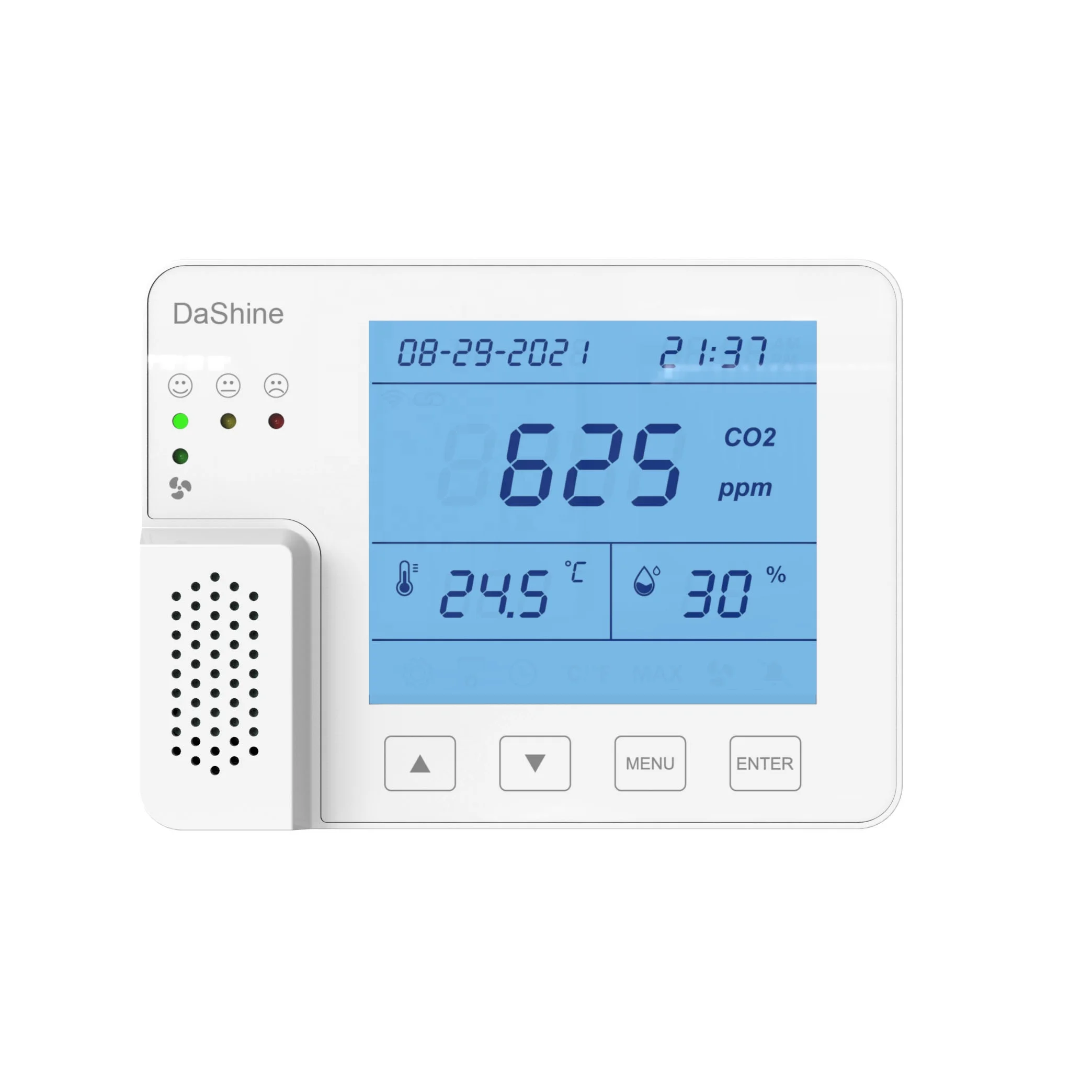 Co2 Meter Data Logger With Excel Data Report Indoor Air Quality Co2