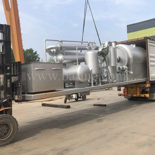 Small Mini Waste Plastic to Fuel Oil Pyrolysis Plant Machine With Free Installation