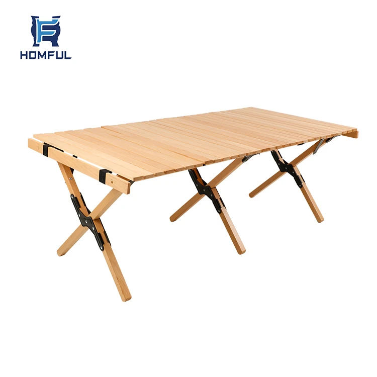 HOMFUL-Folding-Wood-Table-