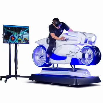 Owatch 2019 July Newest VR Game Machine Cool Full Motion Simulator VR Motorcycle