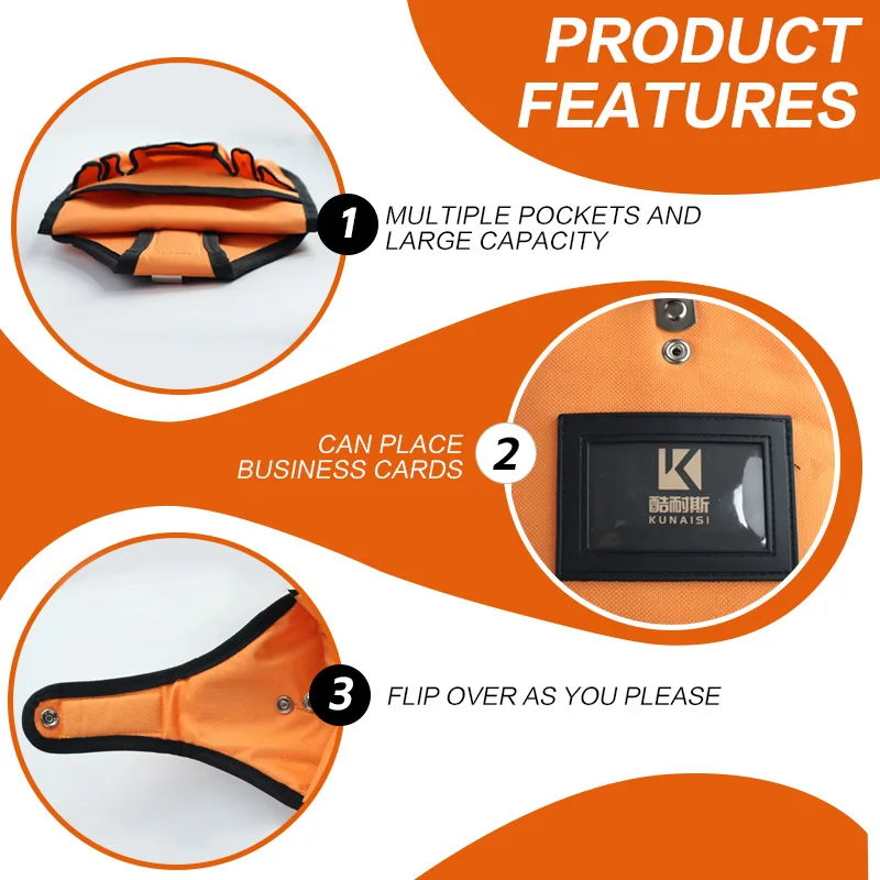 Portable Car Foil Film Tools Bag Oxford Cloth Pouch With Waist Belt Wrapping Portable Storage Bags Window Tints Tool Bag