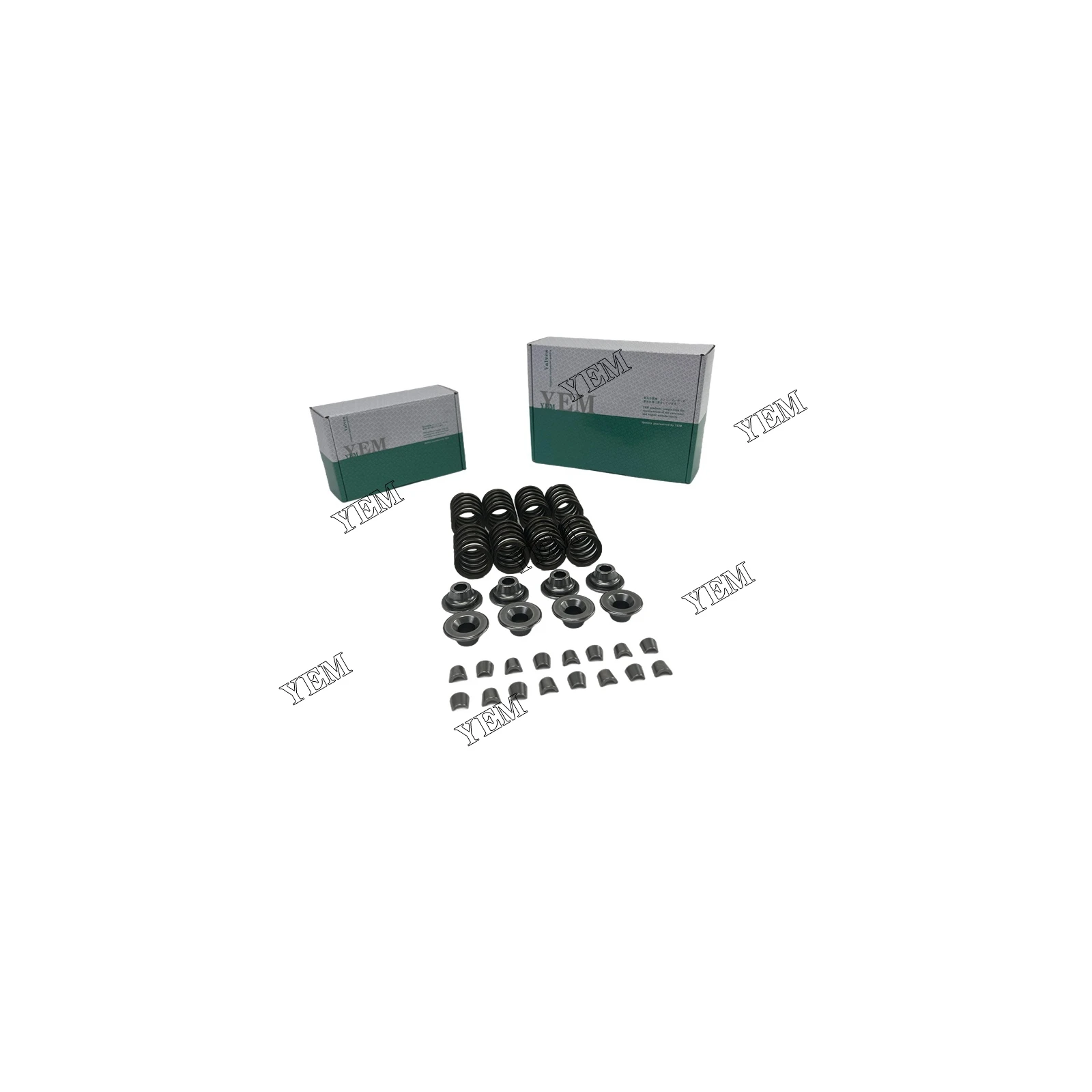 6WF1 6WG1 C190 C201 Valve Spring and Spring Seat Valve Cotter for Isuzu Standard Size Engine Parts