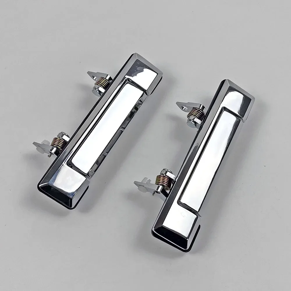 Black/Chrome Door Handle Replacement for Toyota Land Cruiser 70