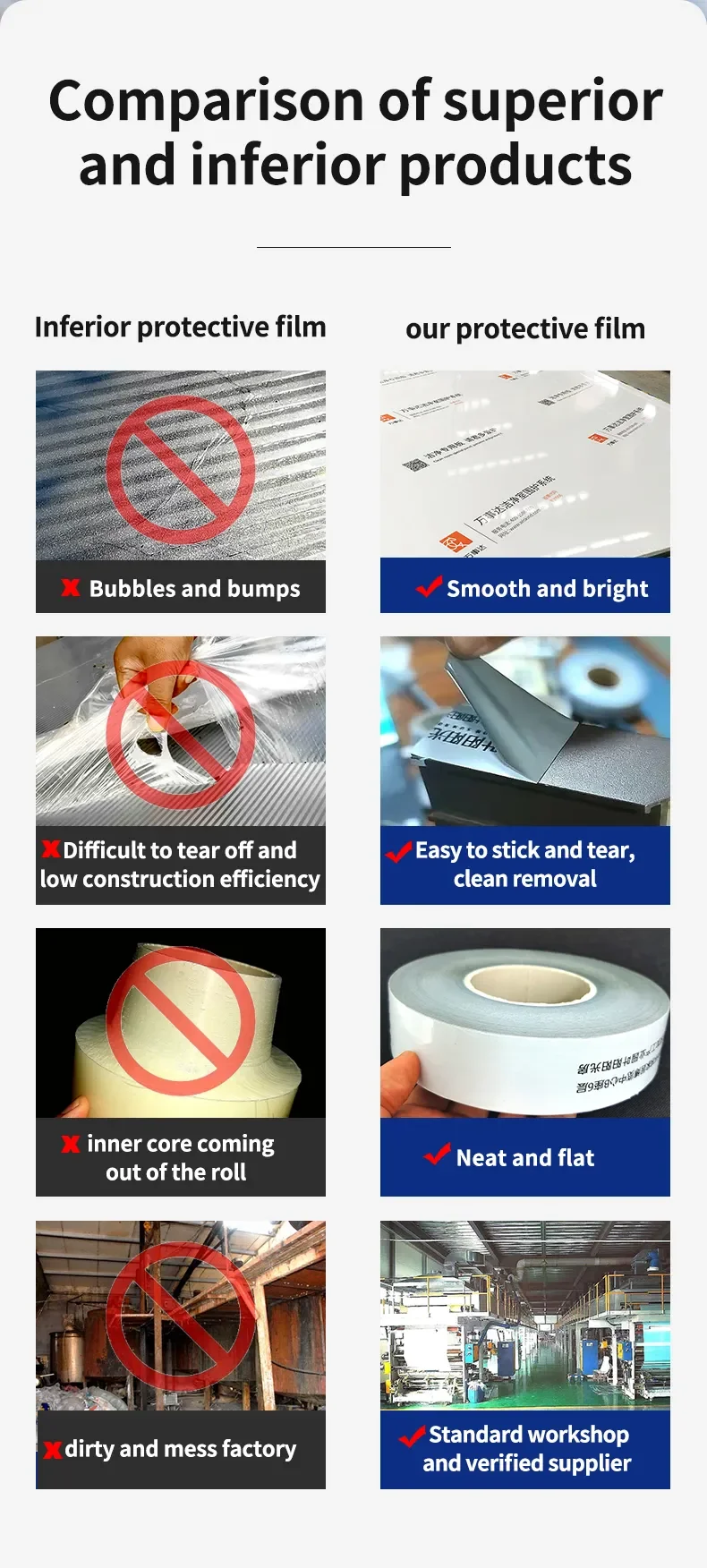 PE Protective Film for Car Paint with 1.2 m x 100 m Size 50 Weeks UV-Resistance and Moisture Proof