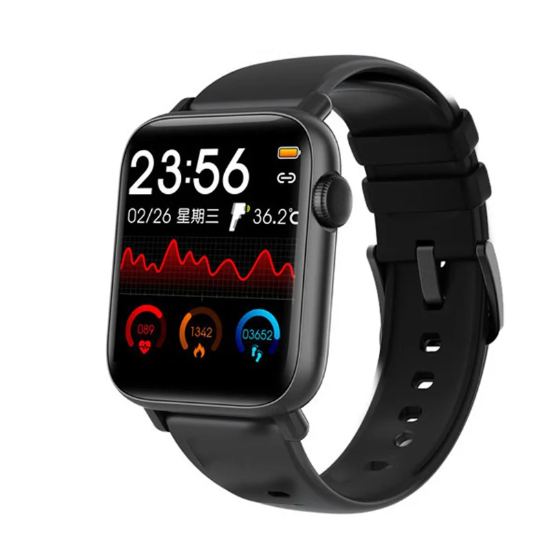 Qs19 Full Touch Smart Watch Body Temperature 24h Measurement Heart Rate  Fitness Tracker Smart Watch - Buy Smart Watches,Smart Watch Qs19,Qs19 Smart  Watch Product on Alibaba.com