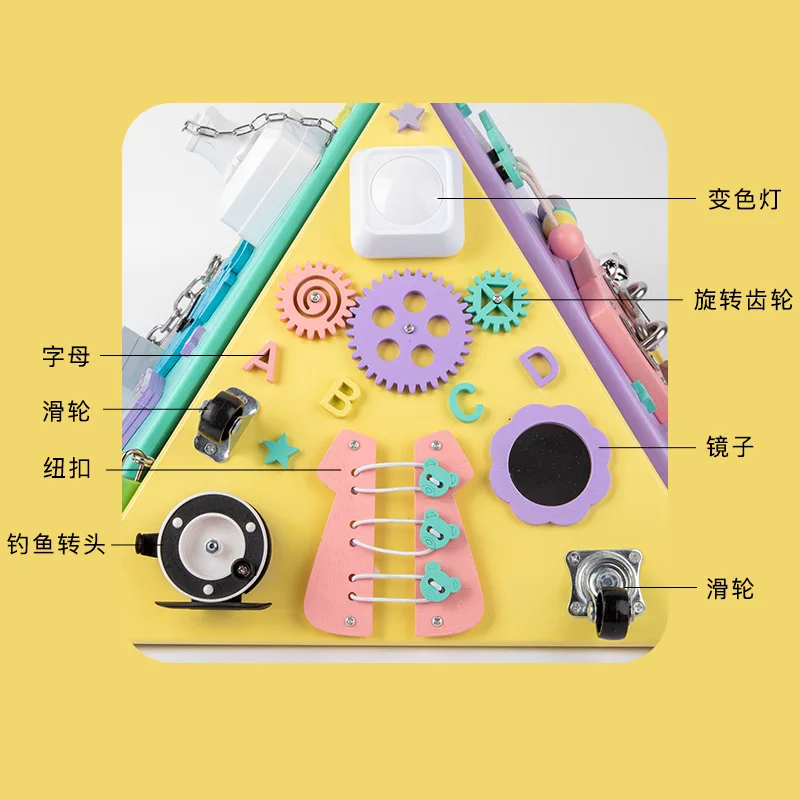 2021 деревянные игрушки, другие игрушки и хобби, активность для детей, сенсорный малыш Монтессори, занятая доска для малышей