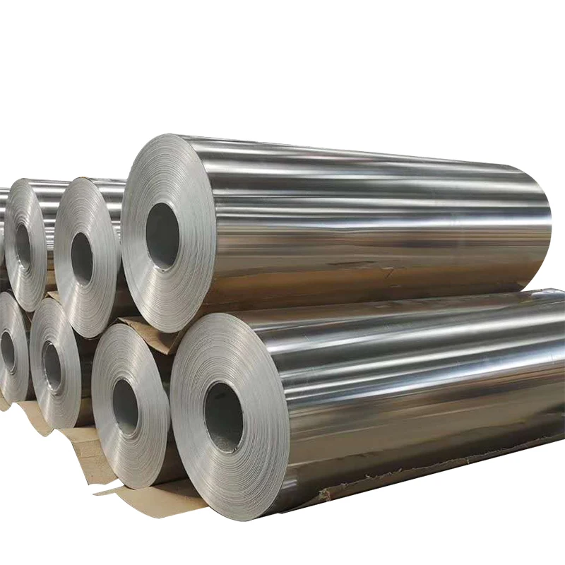 Mill Finish Aluminum Coil Stock / 0.095mm Thickness Aluminum Foil