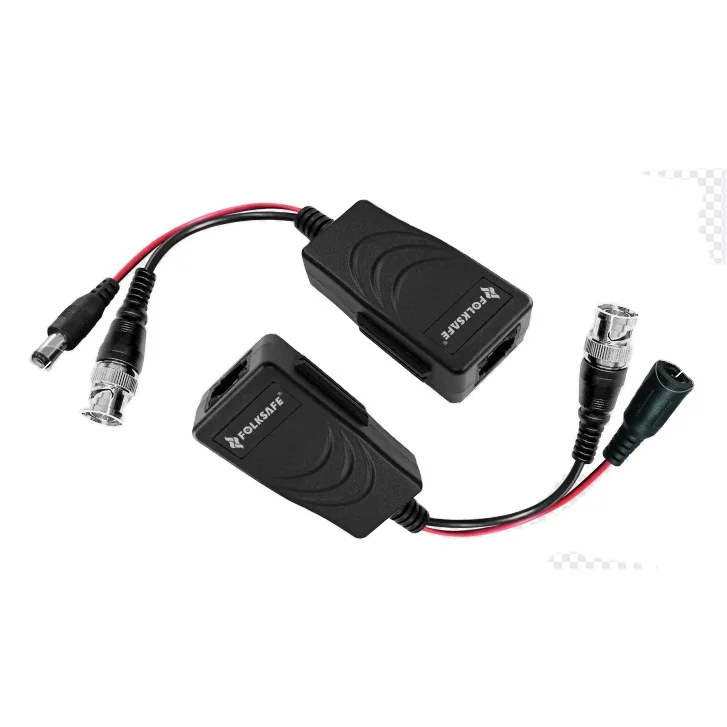 Annadue Connettore Da BNC A RJ45 BNC Video Power Balun, Supporto UTP NTC/Pal/SECAM Per Telecamera TVI/AHD Per Telecamera CVI - Foto 2