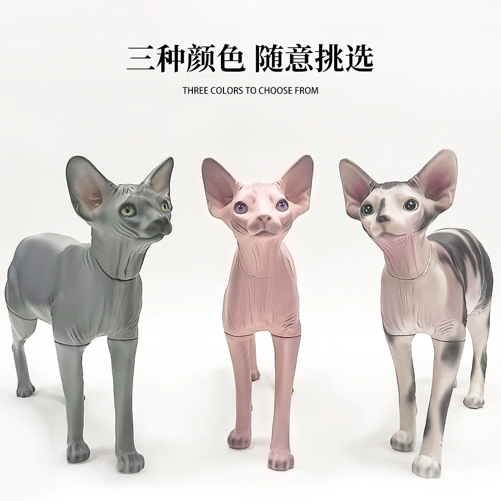 Cat Mannequin for Window Display New Design Sphynx Cat Model