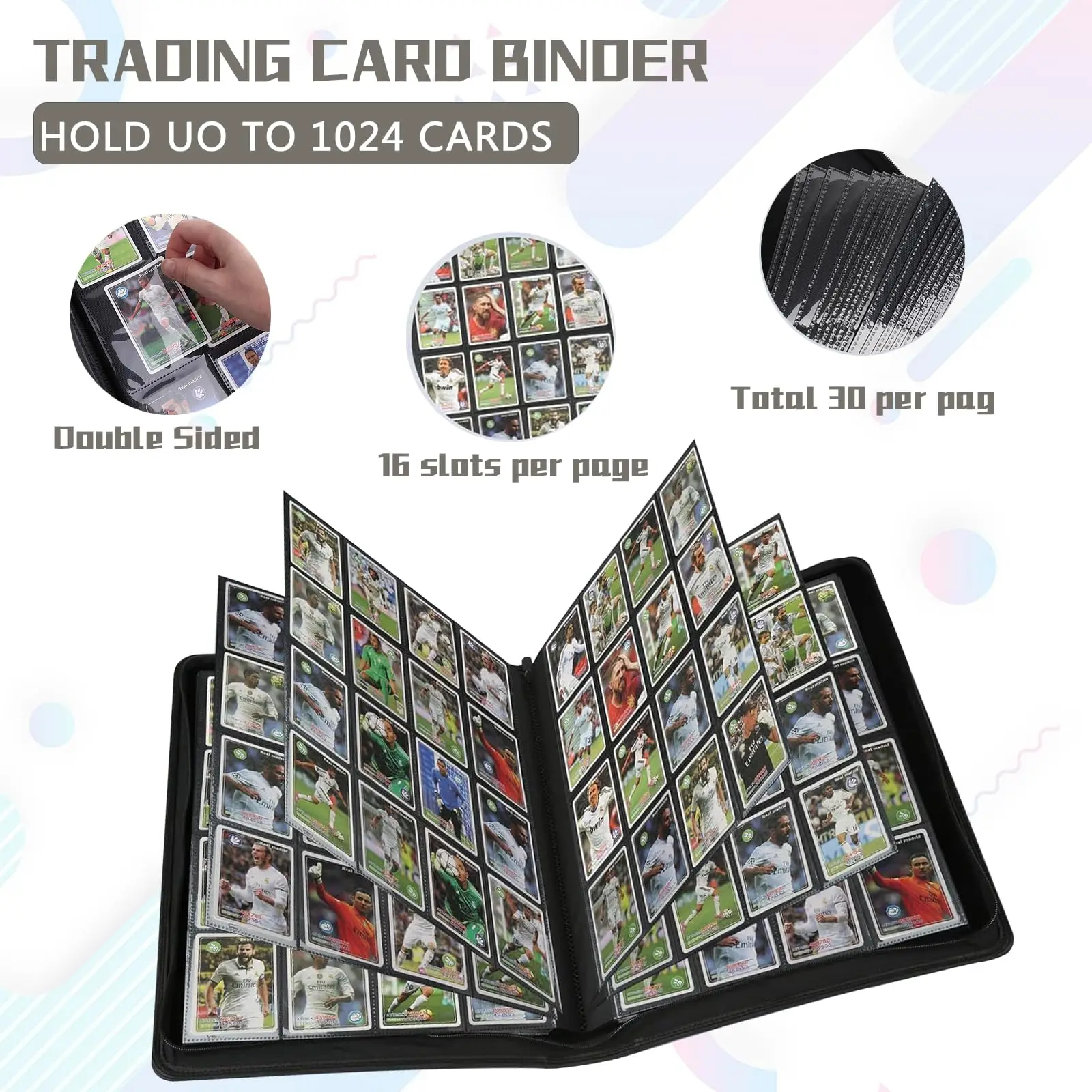 2x2 card binder Amazon.com: Mini Size Card Binder for Pokemon Cards, iofeiwak® 2x2 2  Pockets with 40 Removable Sleeves, Holds 80 Cards, Super Lightweight [Ideal  Gift for Kids] : Toys & Games