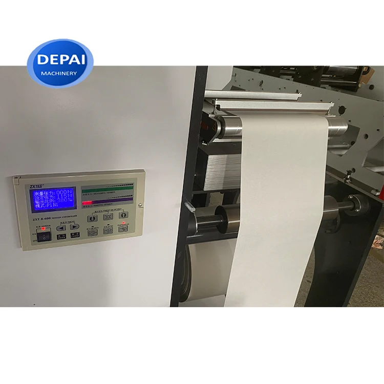High Quality Narrow Web CI Printing Machine with UV Dryer