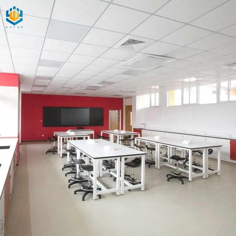 School Lab Furniture Physical Science Robitcs Lab Table Laboratory Work Tables