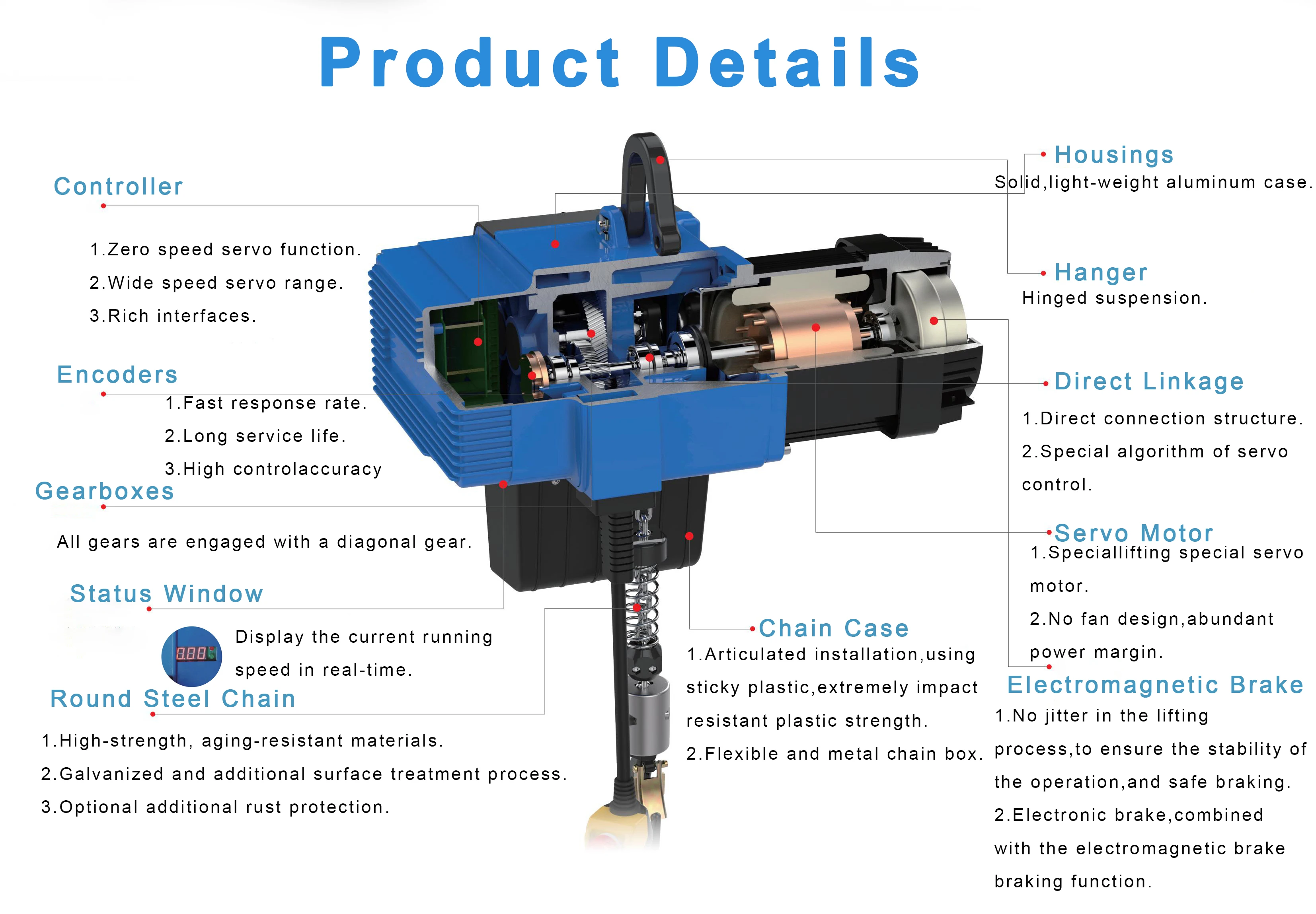 Hh-v3 Series Handheld Workstation Intelligent Hoist Retail Machinery ...