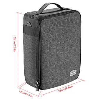 Neewer NW140S 22x15x32 cm Waterproof Camera and Lens Storage Carrying Case Soft Padded Bag for    DSLR or Flashes detail image