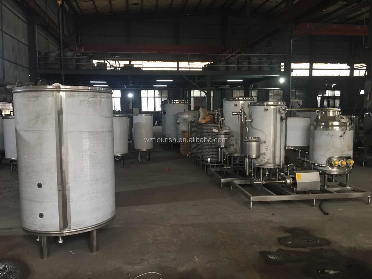 Small Capacity Dairy Homogenizer Pasteurization Machine