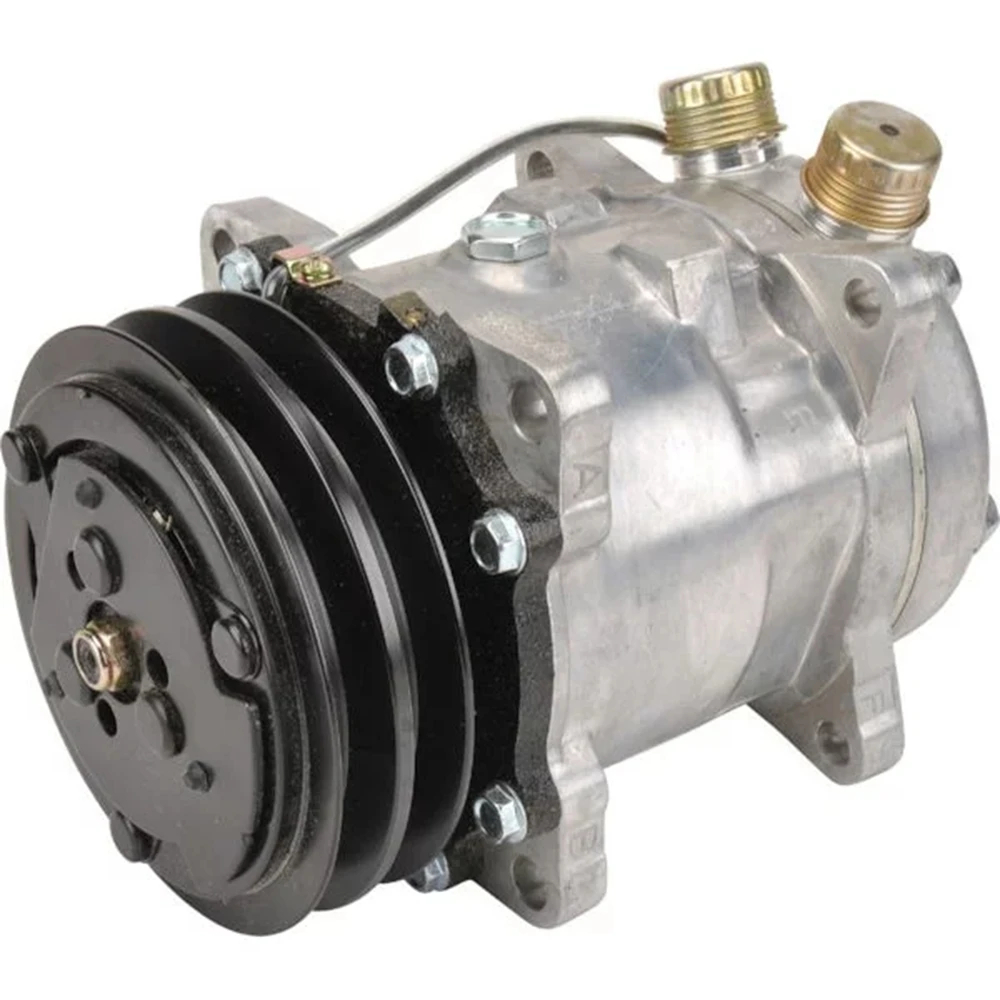 IZUMI 5176185 A/C Compressor for New Holland TN55D TN65D TN70D TN75D TN80F TN90F TN95F Engine Spare Parts