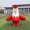Gallo Rojo Inflable