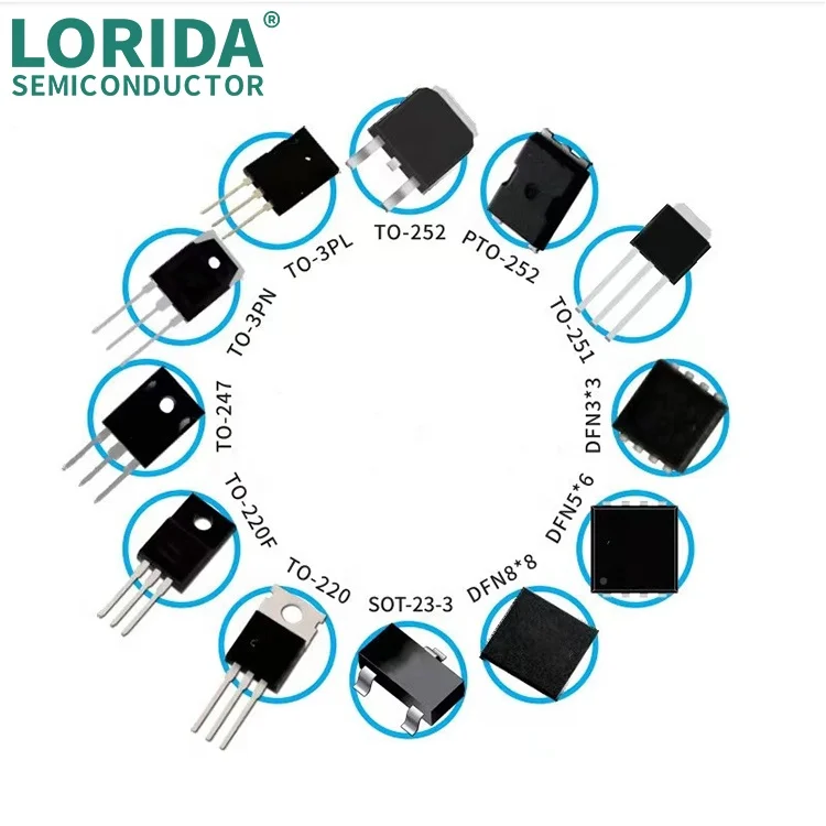 Lorida F65R280 TO-220F Lcr-T10h Transistor Tester Alternative Ds2501 Y2 Equivalent 30F124 Transistor F65R280
