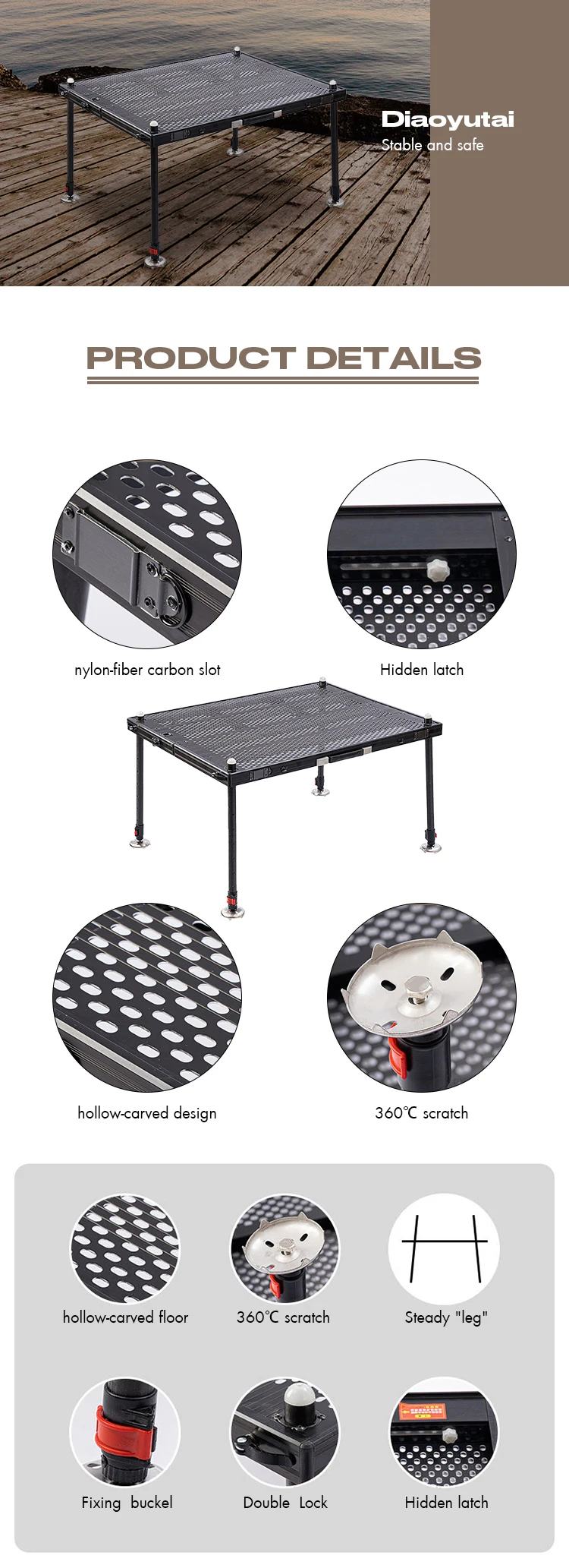 Aluminum Fishing Platforms Can Put Fishing Chair And Fishing Bag - Buy ...