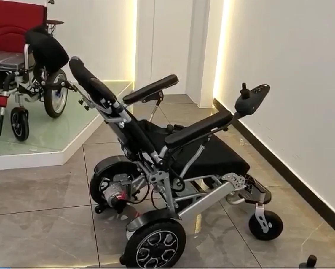 Most  Power and Better Electric Automatically Lie Down with Remote Control Wheelchair with Best Prices  Ramp Portable