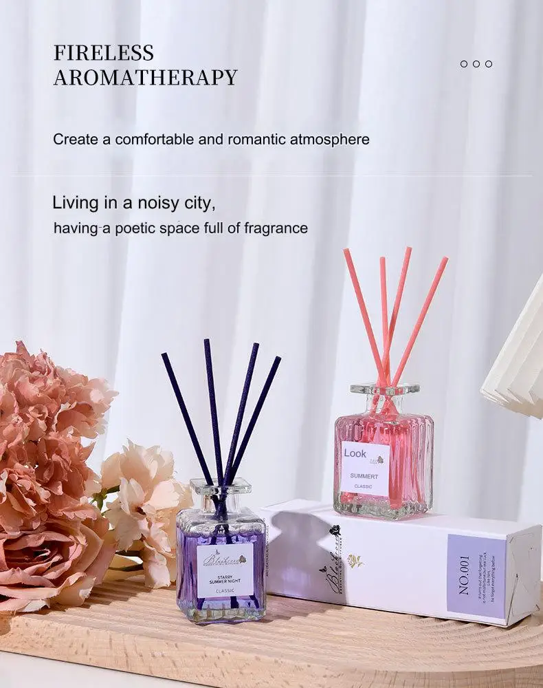 Cheapest Reed Diffusers Romantic Glass Jar Air Freshener For Lasting