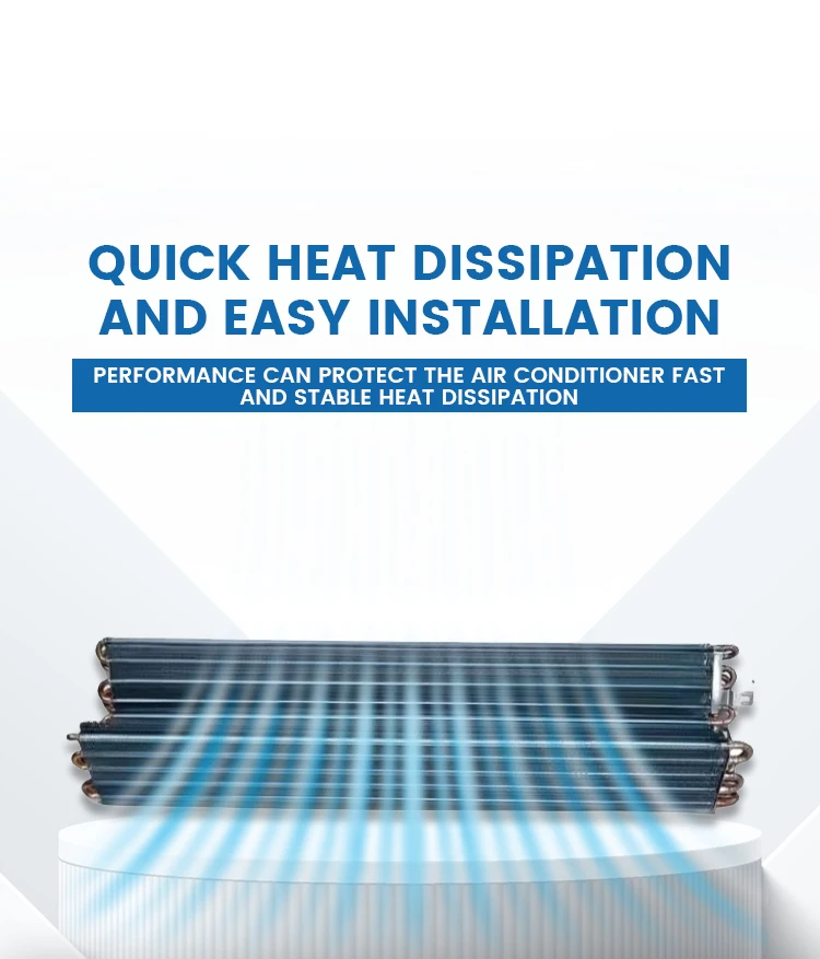 Water-cooled Instrument Condenser Air-conditioning Radiator Condenser ...