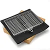 Black BBQ Baske with opp bag packaging and box