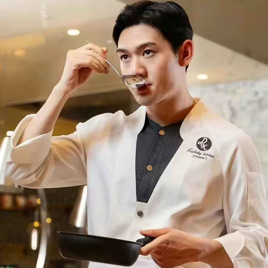 Customization New Design Chef Work Uniform Hotel Housekeeping Uniform Unisex Soft Breathable Work Coverall
