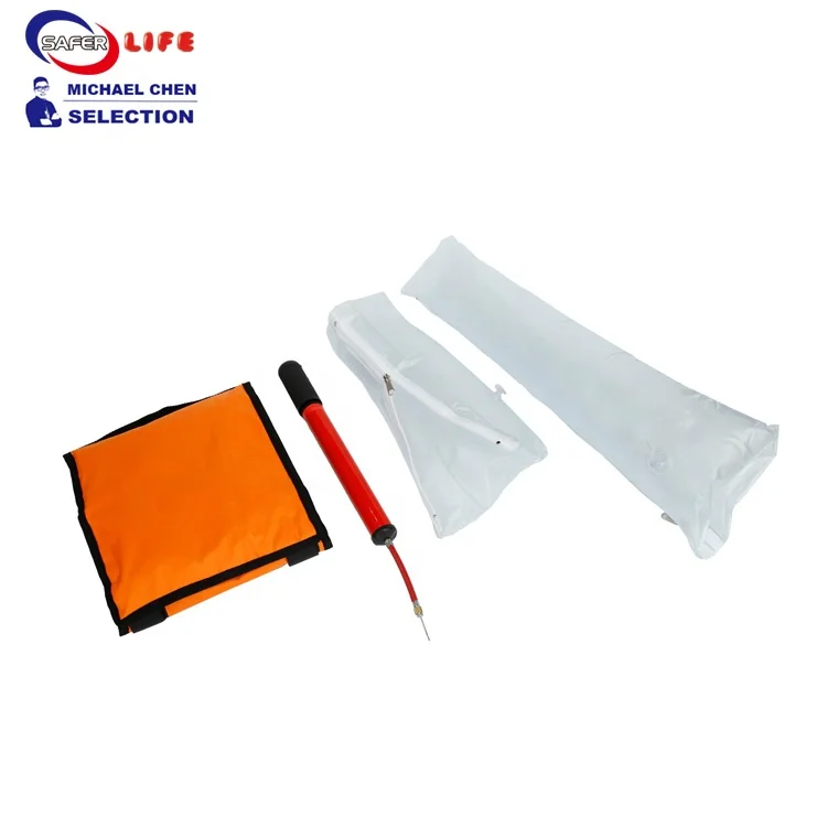 Medical First Aid Set of 6 Inflatable Plastic Splint air Filled Bone Break
