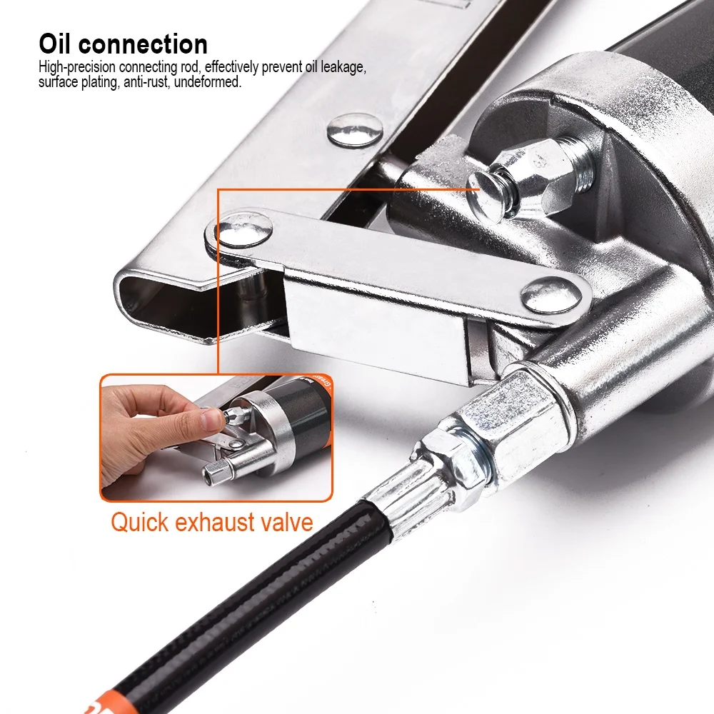 HARDEN Professional Auto Car Circuit Tester Durable Grease Gun With Ergonomic Lever Grip