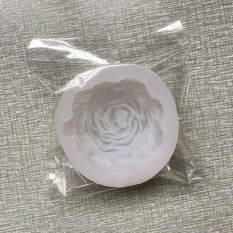 Peony DIY Handmade Silicone Mold for Chocolate Baking Aromatherapy Candle Resin Plaster-Cake Tools details