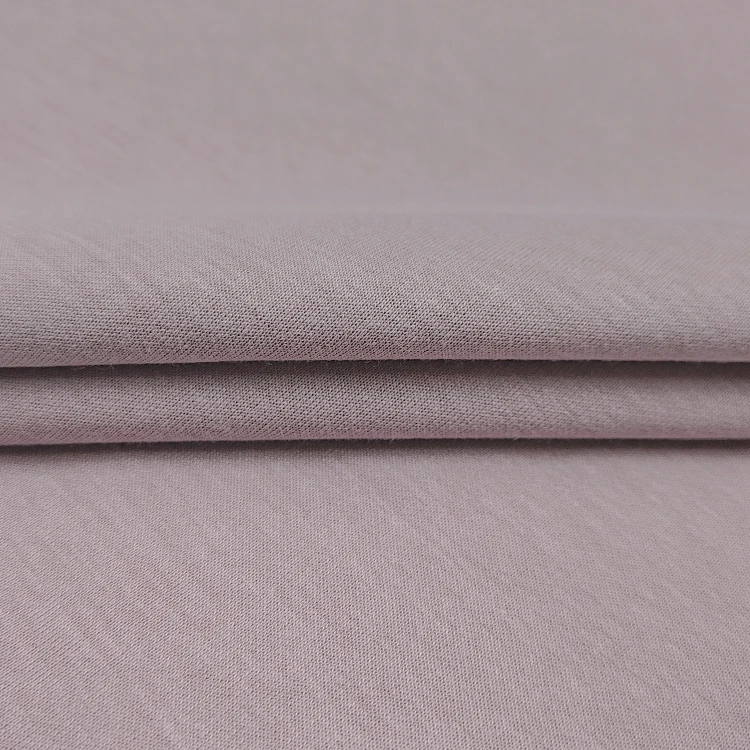 Factory Direct Sale Nylon/Cotton Fabric Interlock Material, Wholesale Solid Cotton Nylon Interlock Fabric for Yoga Wear/ details