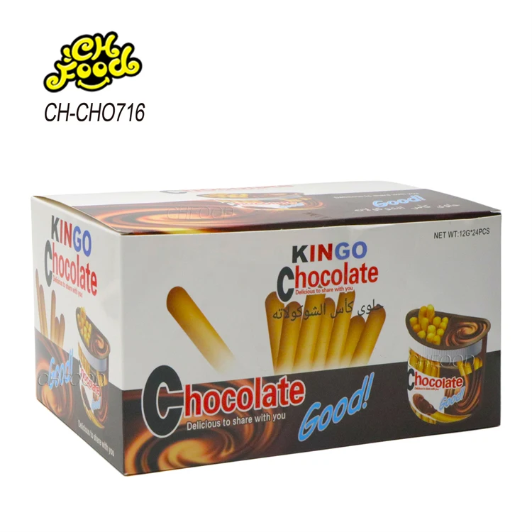 Low MOQ Halal Wholesale Mini Finger Biscuit Stick with Chocolate Jam OEM Chocolate Cup Biscuit Stick Dip Chocolate Candy Sweets