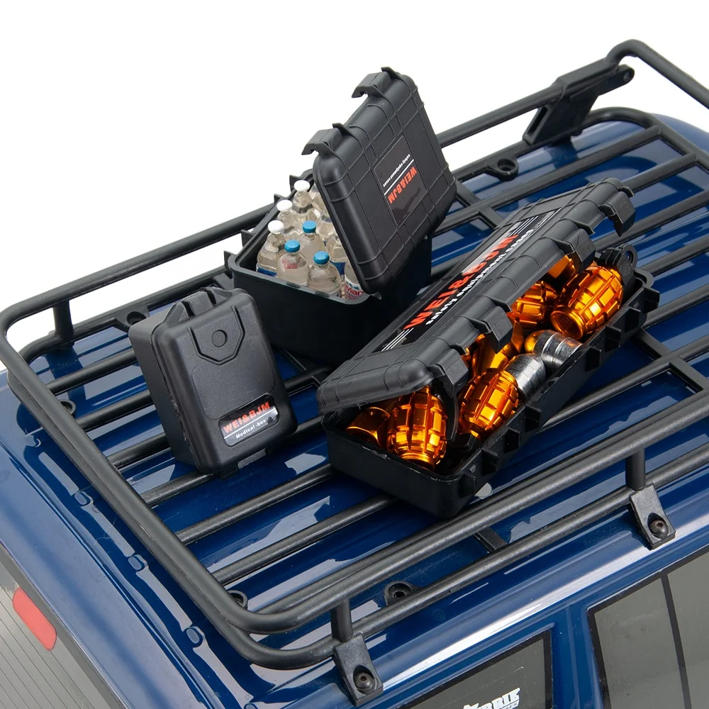 15-tlg. RC Auto Zubehör Set - Aufbewahrungsboxen Für Trx4 & Axial Scx10