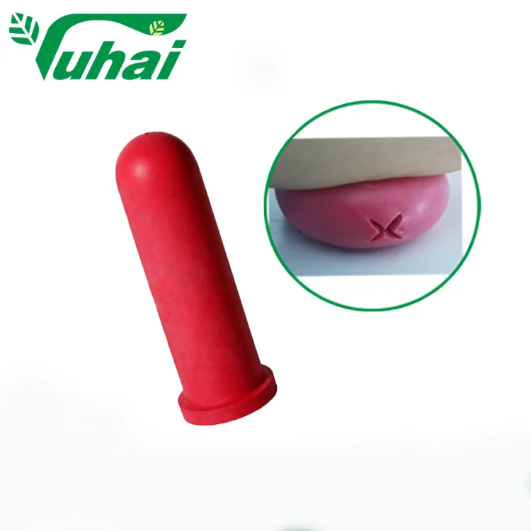 product 26g weight calf feeder bottle long serving life rubber calf teats for sale for animal feeders-6