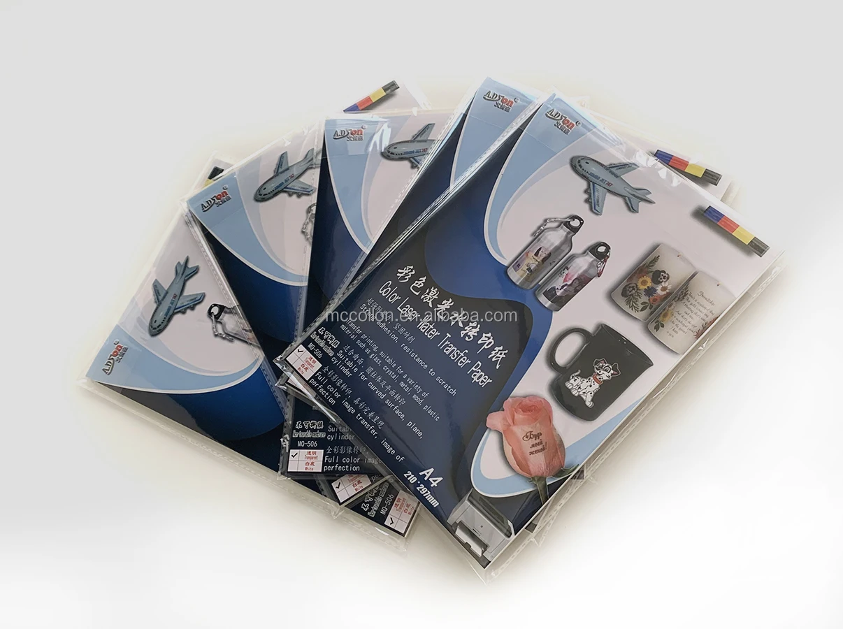 Waterslide Decal Paper Laser Water Slide Transfer Paper Transparent