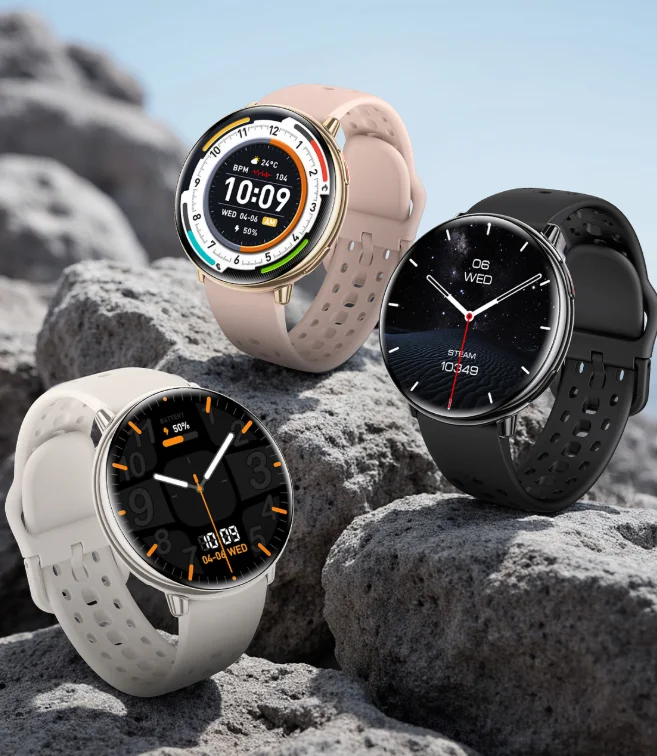 Smart Watch with Compass Magnetic Charging Activity Tracker for Outdoor Sports & Fitness IP68 Waterproof Smart  Watch