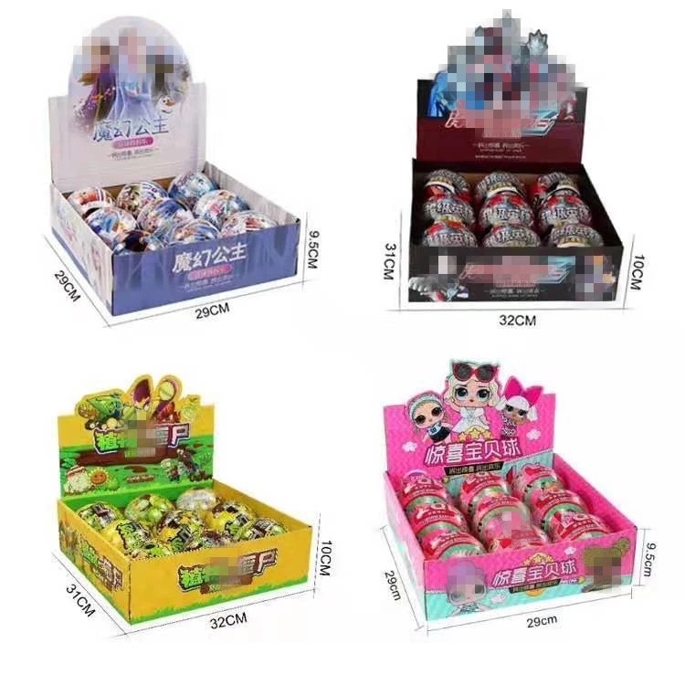 Коробка для слепых игрушек, детские игрушки-сюрпризы, Нетоксичная биоразлагаемая кукла из материала, модель Mainan принцесса, штора