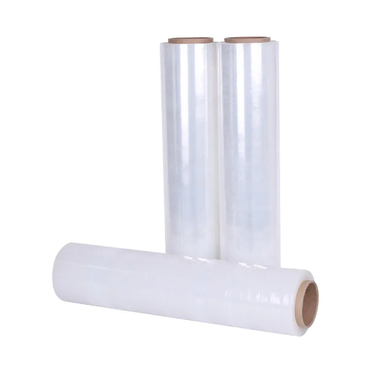 High quality hand stretch film LLDPE Stretch film machine clear wrapping protective plastic film