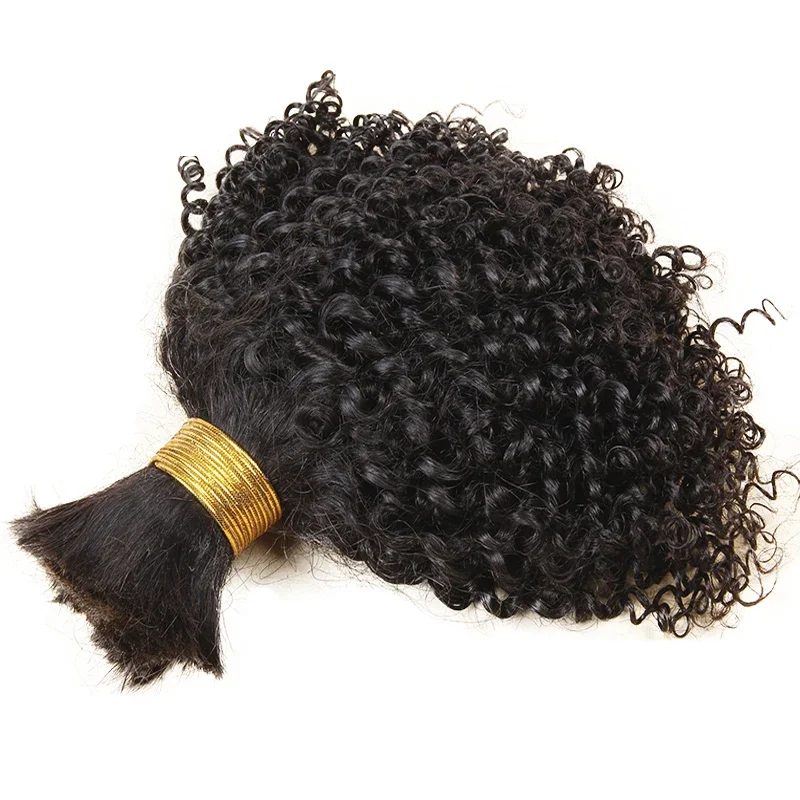 Păr uman scurt, creț, afro, pentru împletituri, extensii de păr Remy mongol_voghion.com